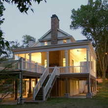 two story porch