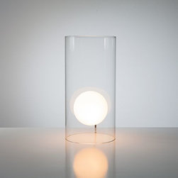 Floating Orb Table Lamp - Tall - Table Lamps