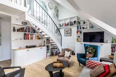Réalisation d'un salon design.