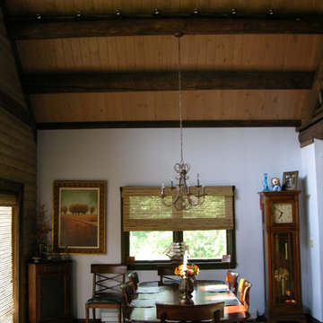 Big Twig Homes. Extreme Home Makeover Katahdin cedar log home