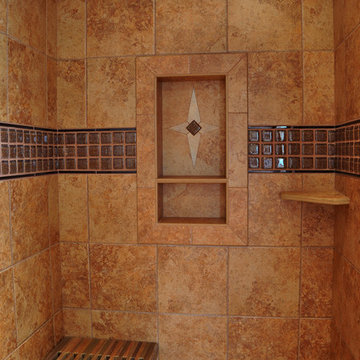 Preformed Receseed Shower Niche