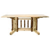 Glacier Country Collection Double Pedestal Dining Table