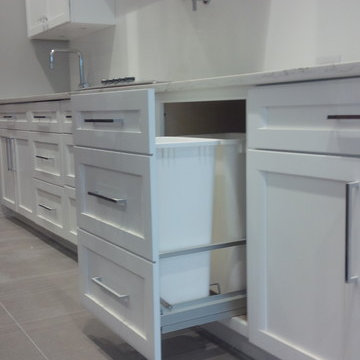 White and Walnut