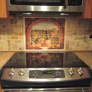 Rita Broughton - Kitchen Backsplash Tile Murals