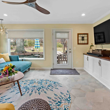 Colorful Interior Updates to Herndon Home