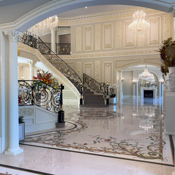 Project #135 | A Vibrant Double Curved Staircase