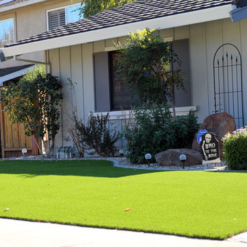 Artificial grass installation in Pleasanton, CA 2