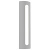 Porta 18" LED Sconce, Textured Gray