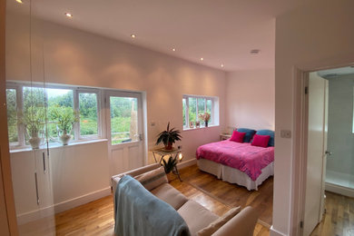 Modern bedroom in Surrey.