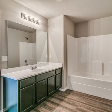 Mid-Century Modern Style Vanity, Bathroom Makeover in Santa Clara, CA