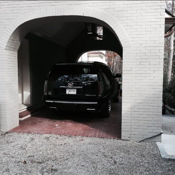 Before and After: Bringing life to a porte-cochere