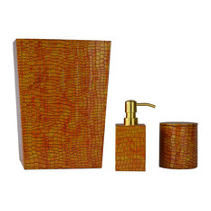 Shop the gold bathroom accessories collection on chairish, home of the best vintage and used furniture, decor and art. gold bathroom accessory sets