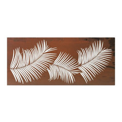 Resort Fern Wall Art - Metal Wall Art