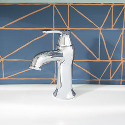 DELANEY SINGLE HOLE BATHROOM FAUCET WITH POP-UP DRAIN - Bathroom Sink Faucets