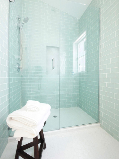 Glass Tile Shower Houzz