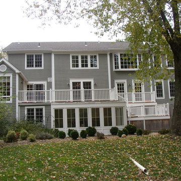 Multi Level Trex Deck & Artisan Railings - Bernardsville NJ