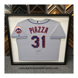 Sports Memorabilia in Custom Shadowbox Frames - Products
