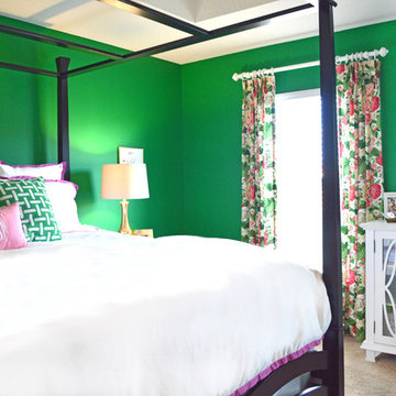 Colorful Master Bedroom