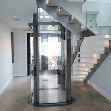 Octagonal Glass Elevators by Nationwide Lifts