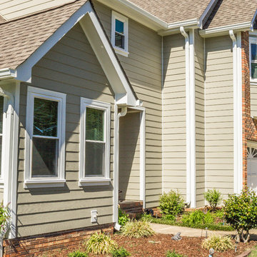 East Brainerd Renovation | Siding, Trim, Gutters, Windows