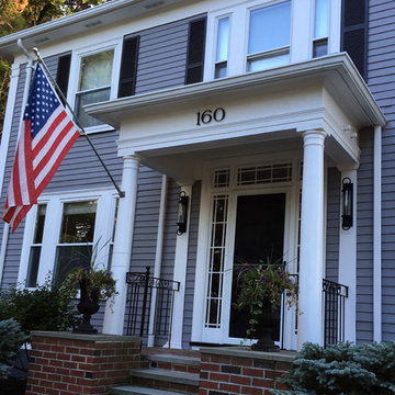 modern house numbers - customer photo