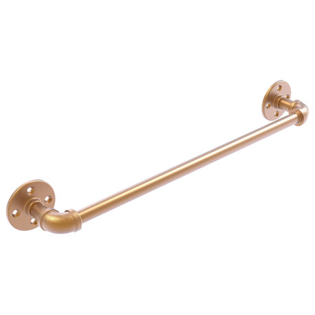 Pipeline Towel Bar, Brushed Bronze, 30"