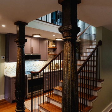Lower level luxe kitchen