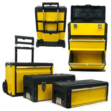 Oversized Portable Tool Chest, Three Tool Boxes in One by Stalwart