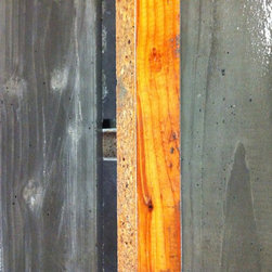 Board Form Fireplace - Indoor Fireplaces