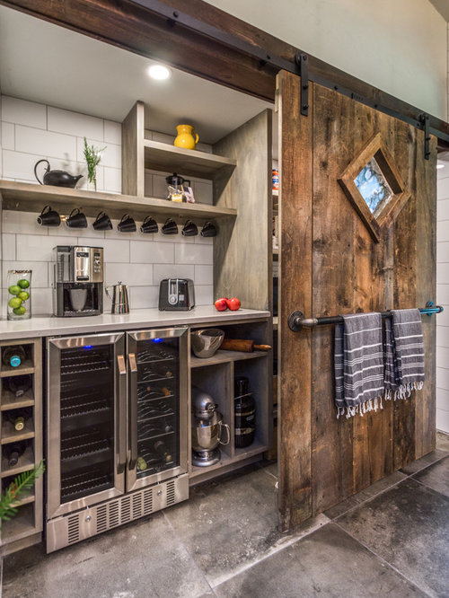 Einzeilige Küchen mit Vorratsschrank Ideen, Design & Bilder | Houzz