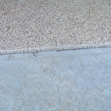 Auto shop garage floor