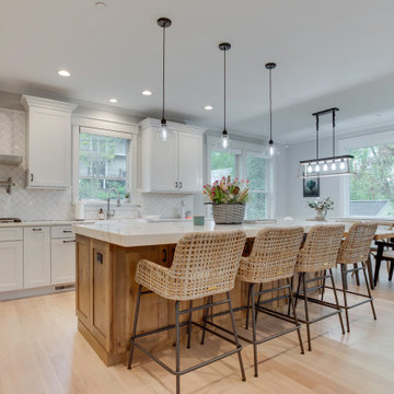 Coastal Transitional Multi-Room Design Annapolis, MD
