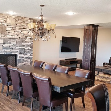 Celtic inspired home bar
