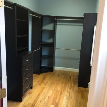 Master closet.