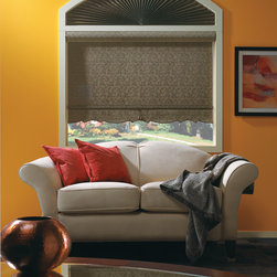 Bali Roller Shades: Mesa and Plume Light Filtering Roller Shades - Roller Shades
