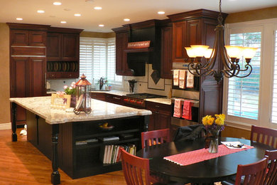 Kitchen - traditional kitchen idea in Salt Lake City