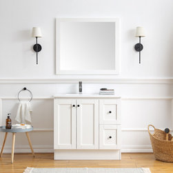 Hampton Shaker Style Vanity - Bathroom Cabinets
