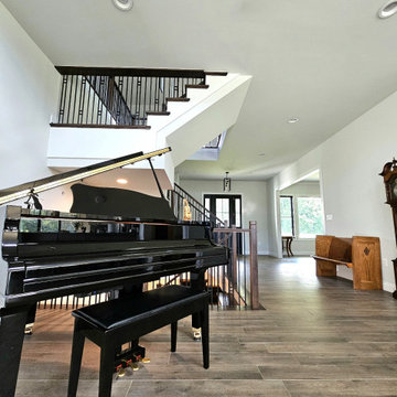 Project #109 | U-Shaped Stairs in Countryside Retreat