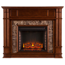 Traditional Indoor Fireplaces by SEI