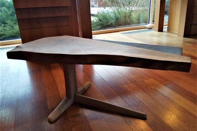 Example of a trendy dining room design in Other