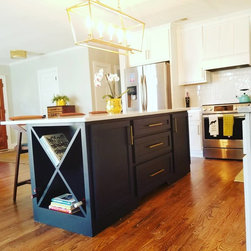 Kitchen island with wine rack - Products