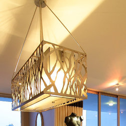 Panama City Luxury Transitional Condominium - Pendant Lighting