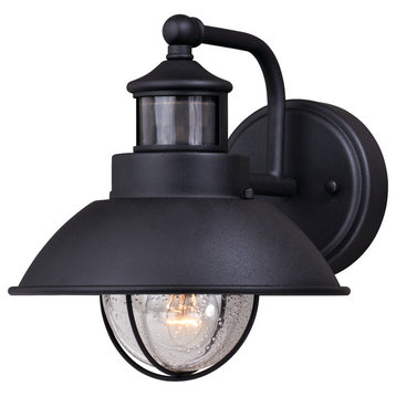 Harwich Dualux 8" Outdoor Wall Light Textured Black