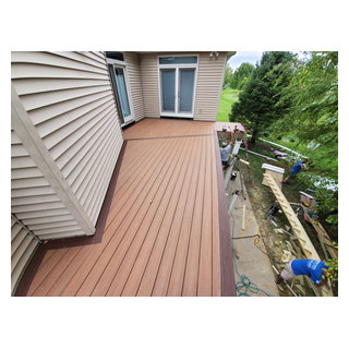 Timbertech Angled Picture Frame - Deck - Other - by Deck & Drive ...