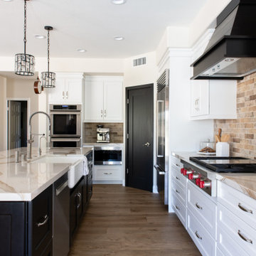 Two-Toned Cabinetry