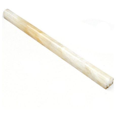 Honey Onyx Polished 1/2 X 12 Pencil Liner