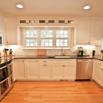 Project 2408-1 - Eclectic Traditional Kitchen + Family Room + Mudroom Remodel