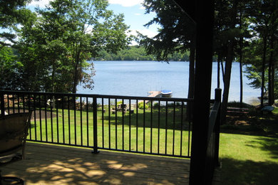 Mountain style deck photo in Portland Maine