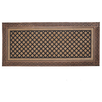 Calloway Mills Bali Princess Bronze Doormat, 18"x39"