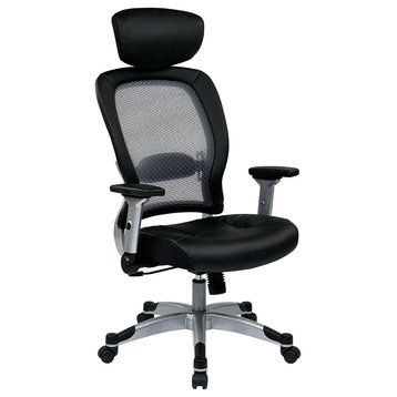 Professional Light Air Grid Back Chair With Headrest
